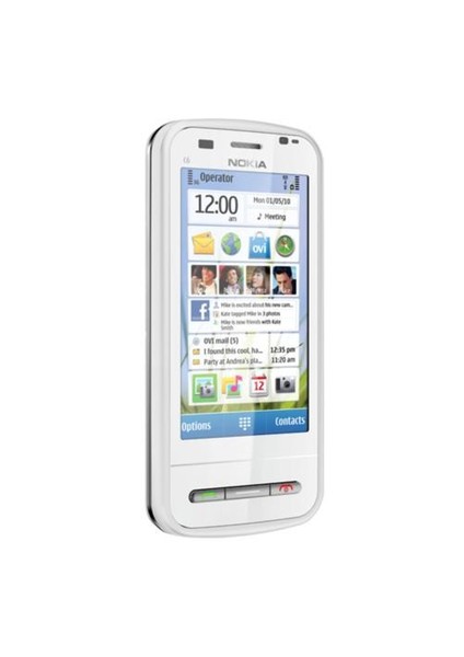 C6 ( 2 Gb Hafıza Kartı + Sınırsız Ovi Maps Hediye ) Beyaz fırsatları