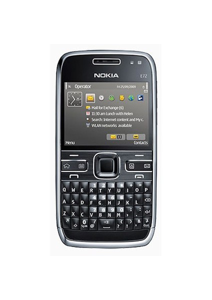 E72 ( 4 Gb Hafıza Kartı + Sınırsız Ovi Maps Hediye ) Siyah