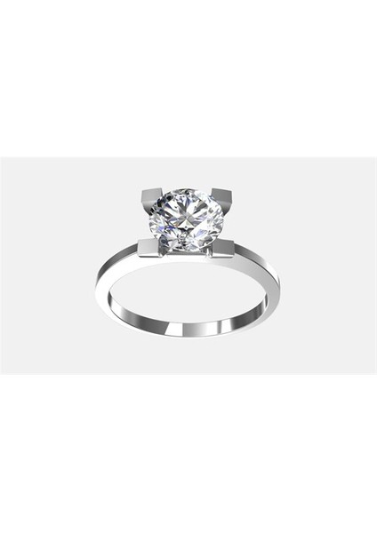 DST Diamond Bar ( Zirkon Zirconia Taşlı Yüzük Hediye ) Beyaz fırsatları
