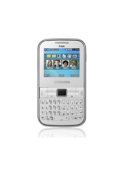 C3222 Chat 322 Wi - fi & Dual Sim Beyaz