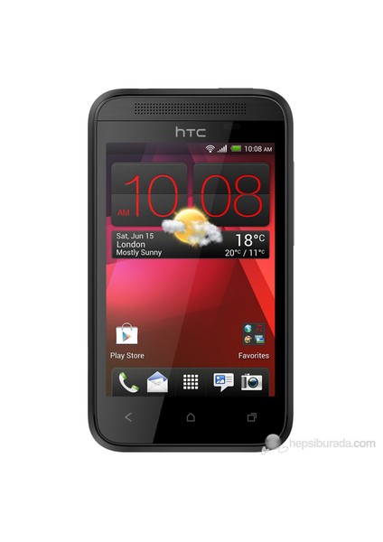 Desire 200 (HTC Türkiye Garantili) Siyah