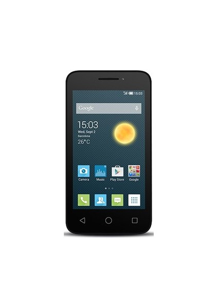 One Touch Pixi 3 Siyah