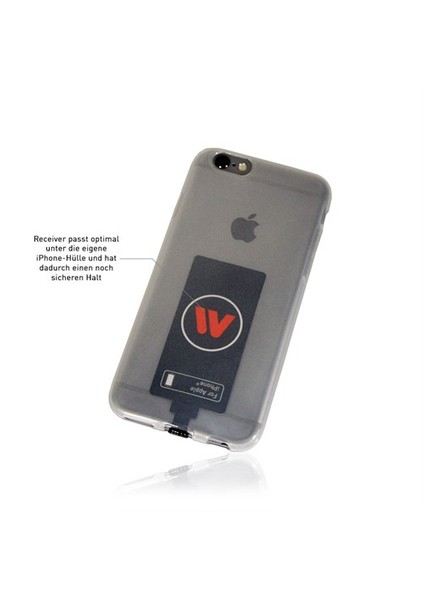 Wıreless Chargıng Receıver iPhone Uyumlu Stick