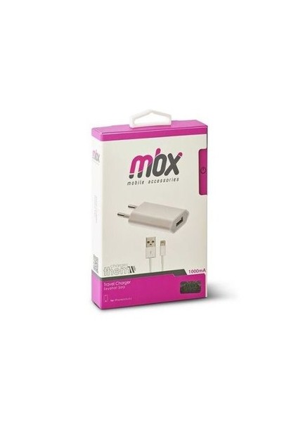 iPhone Uyumlu5/5s 1000 MA Seyahat Şarj Cihazı - 24.MBX.SC.SY.09 fiyatları