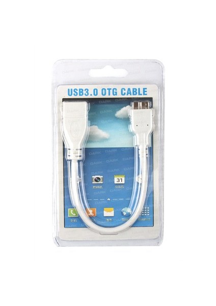 Samsung Galaxy Note3/S5 Uyumlu Micro USB3.0 OTG Kablo (DK-CB-USB3OTG)