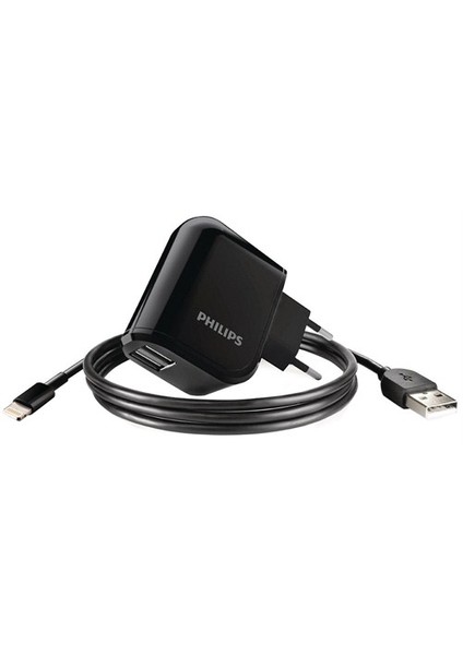 DLP2207V/12 Apple Lightning USB Kablo ve Ev Şarj Adaptörü (5V/2.1A) MFI