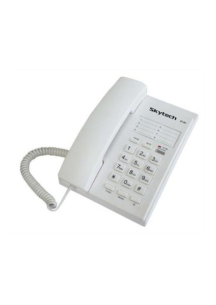 St-361 Beyaz Masaüstü Telefon