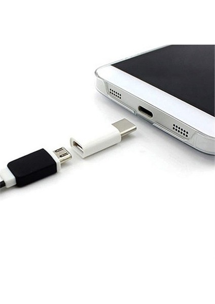 Oneplus X Type C To Micro Usb Dönüştürücü Mini Adaptör