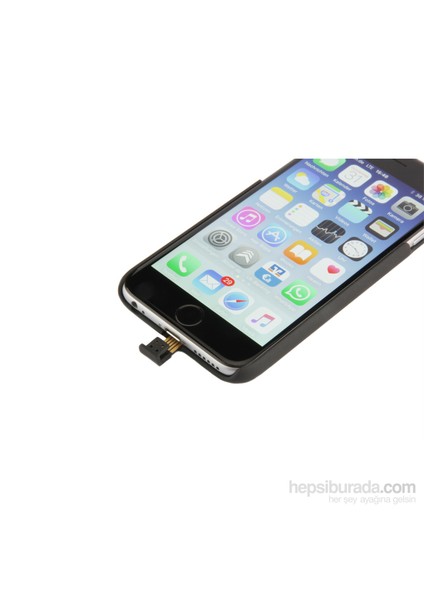 Wıreless Chargıng Case iPhone Uyumlu 6 Plus-Black