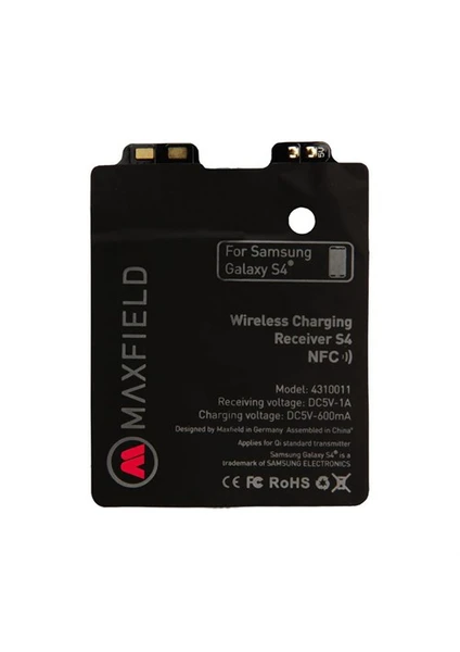 Wıreless Chargıng Receıver S4+Nfc