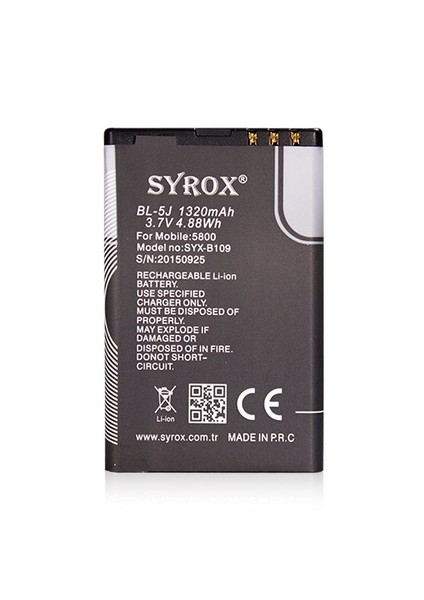 Samsung I9190 S4 Mini Batarya Syrox fiyatları