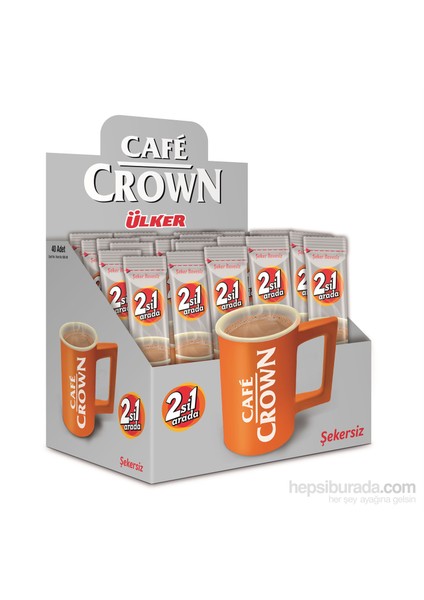 Cafe Crown 2''si 1 Arada 24x12 gr