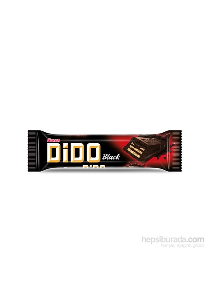 Dido Black Bitter Çikolatalı Gofret 24x40,5 gr