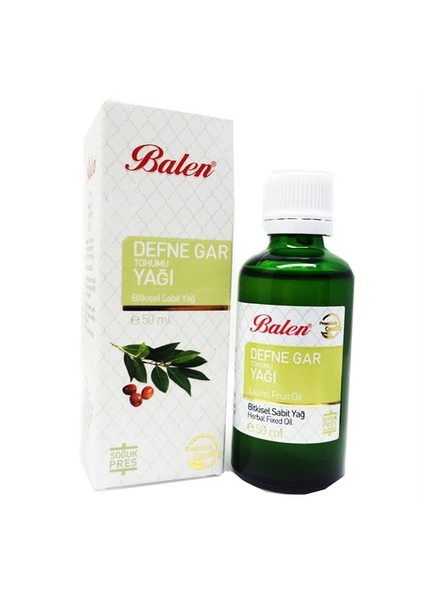 Defne-Gar Tohumu Yağı 50 Ml