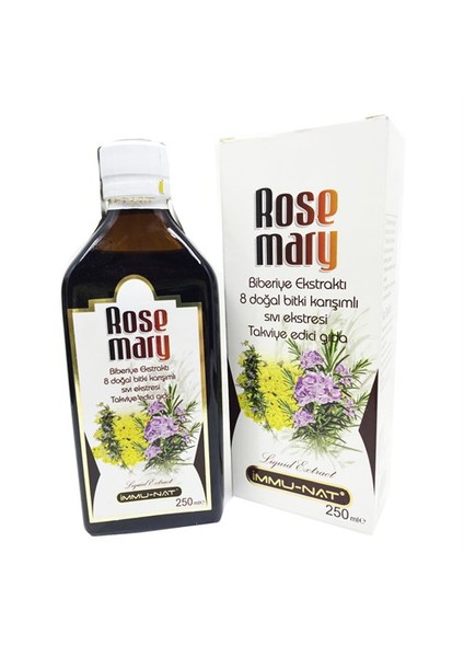Rose Mary Biberiye Ekstraktı Sıvı Ekstresi 250 Cc