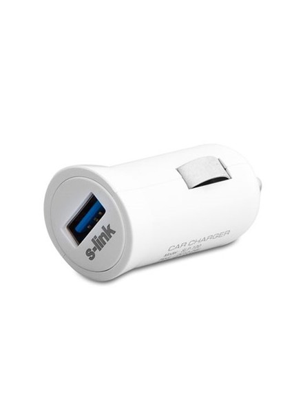 Slp-100 Pro 1000Ma Beyaz Çakmaktan Usb Araç Şarjı