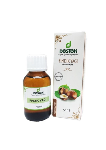 Saf Fındık Yağı 50 Ml