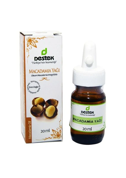 Saf Macadamia Yağı 20 Ml