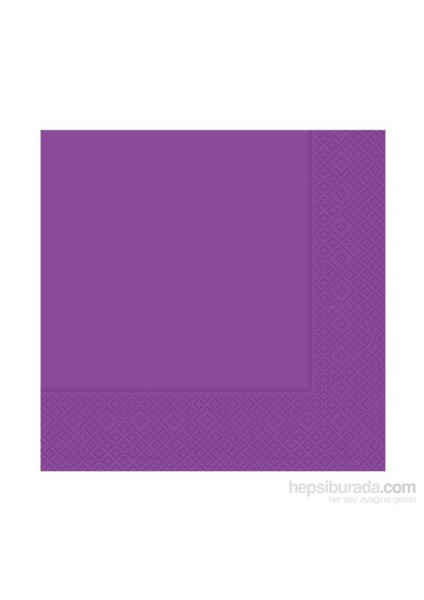 KullanAtMarket Mor Kağıt Peçete 20 Adet