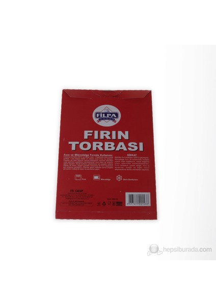 Fırın Torbası 8 Adet = 1 Paket