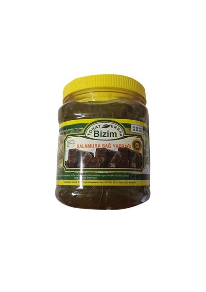 Bizim Tokat Salamura Yaprağı 850 Gr