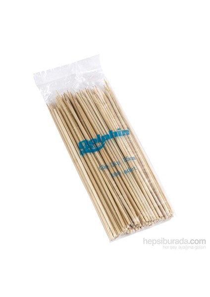 Bambu Çöp Şiş 15cm x 2,5mm 100lü