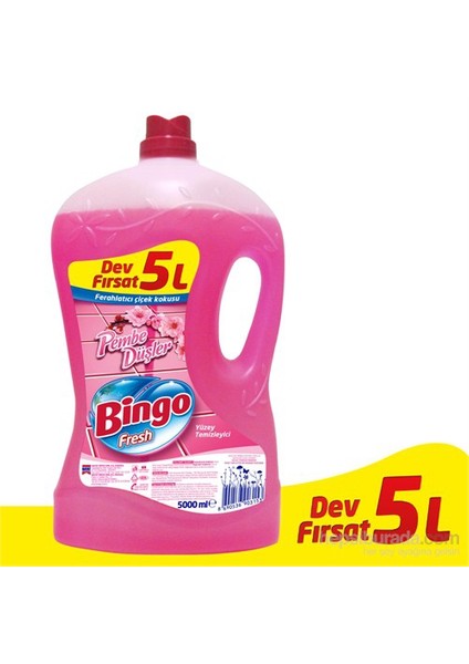 Fresh Pembe Düşler 5000 ml