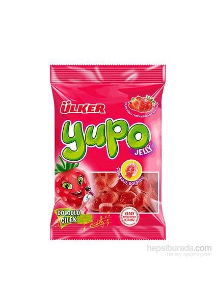 Yupo Jelly Çilek 80 Gr