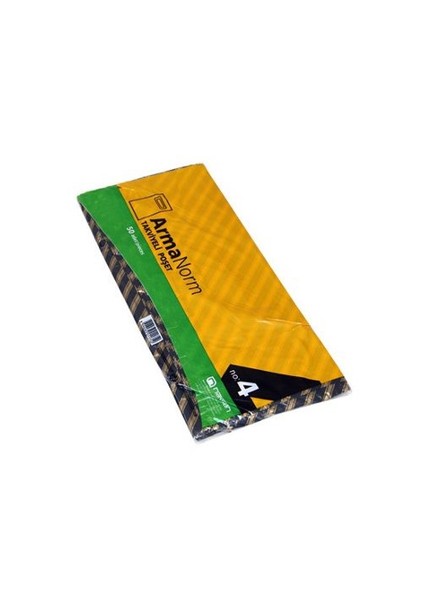 EL GEÇME TAKVİYELİ POŞET 40X50 NO:4 50 ADET NAKSAN