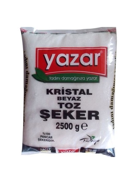 Toz Şeker 2.5 Kg