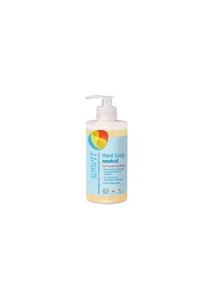 Organik Nötral Sıvı El Sabunu 300 Ml