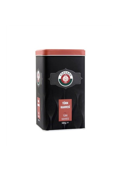 Orta Kavrulmuş Türk Kahvesi %100 Arabica, Taze Çekilmiş, Teneke Kutu 500 Gr