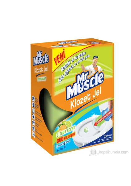 Mr Muscle Klozet Jel Citrus Tuvalet Temizleyici