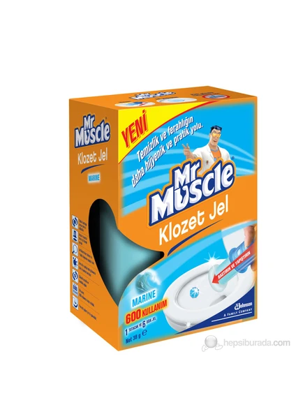 Mr Muscle Klozet Jel Marine Tuvalet Temizleyici