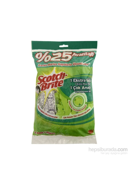 Scotch Brite Ekstra Güçlü + Çok Amaçlı (Standart) Paspas Avantajlı Paket