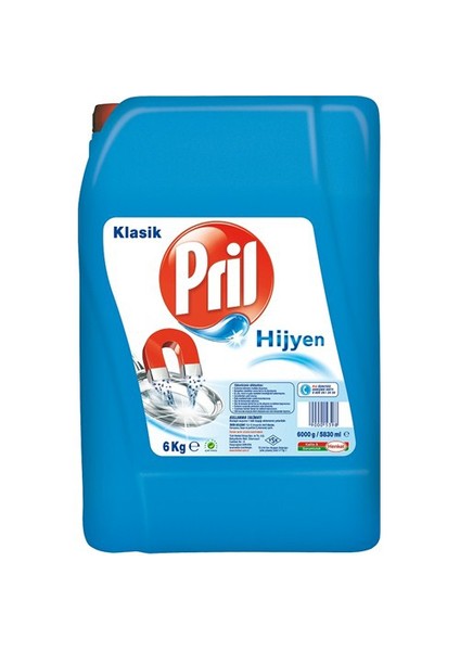 Bulaşık Deterjanı Hijyen 6000 ml kk
