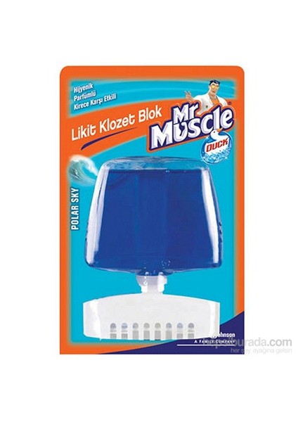 Mr. Muscle Duck Likit Klozet Blok Polar Sky 55 Ml