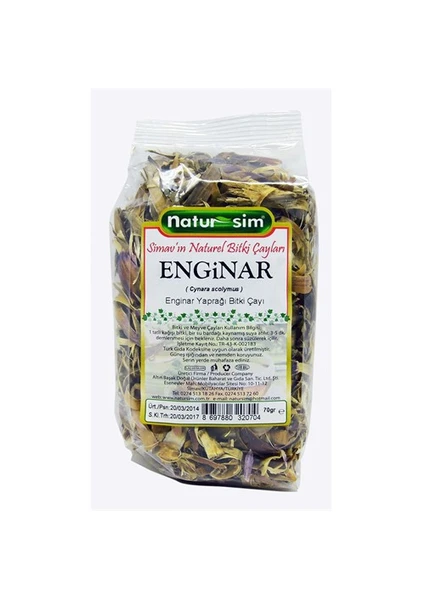 Enginar Otu Açık Dökme Bitki 70 Gr