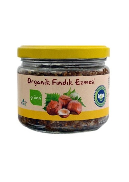 Grünn Organik Fındık Ezmesi 250 Gr