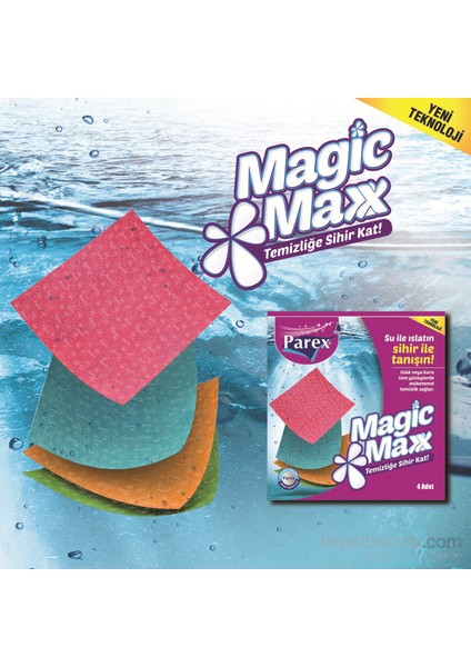 Magic Maxx Temizlik Bezi 4'lü