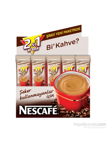 Nescafé 2'si 1 Arada 48x10 gr Çoklu Paket