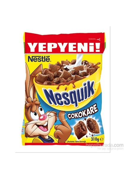 Nesquik Çokokare Çikolatalı Mısır Gevreği 310 gram