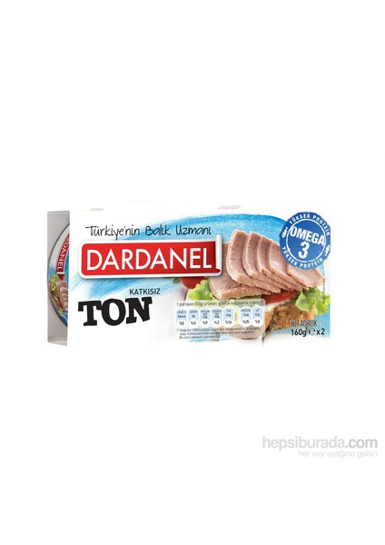Bitkisel Yağlı Ton Balığı 160x2 gr fiyatları