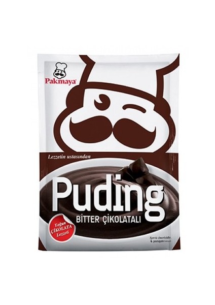 Bitter Çikolatalı Puding 115 Gr