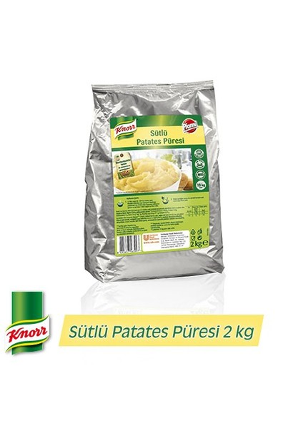 Sütlü Patates Püresi 2Kg