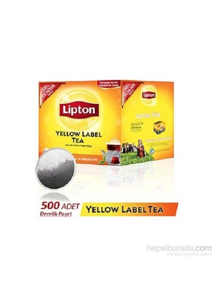 Yellow Label Demlik Poşet Çay 3.2gr  500lü