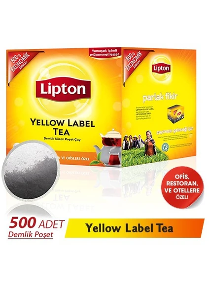 Yellow Label Demlik Poşet Çay 3.2gr  500lü