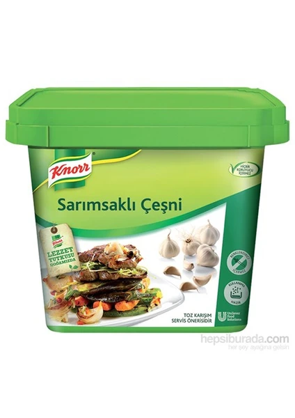 Sarımsaklı Çeşni 750 Gr