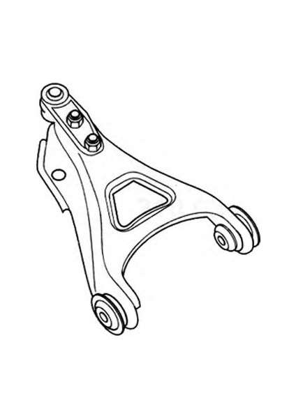 20-70323 Alt Salıncak Komple Sağ Clıo Iı (98-05)-Kng 97=> Symbol 08=> Tahlıa-Kng 2010=>