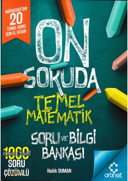 Artınet On Soruda Temel Matematik Soru Ve Bilgi Bankası